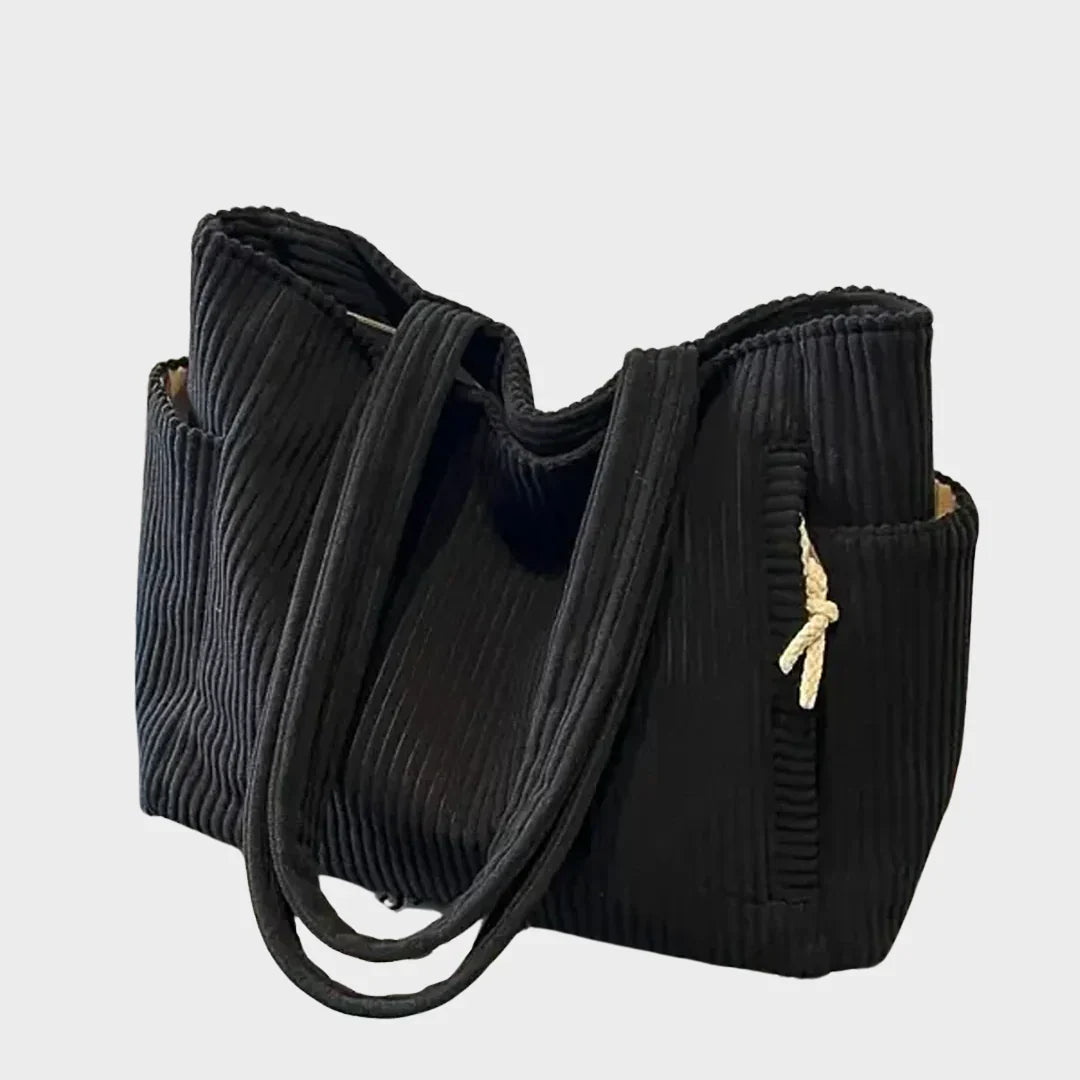 Mara | Ribbed Tote Bag