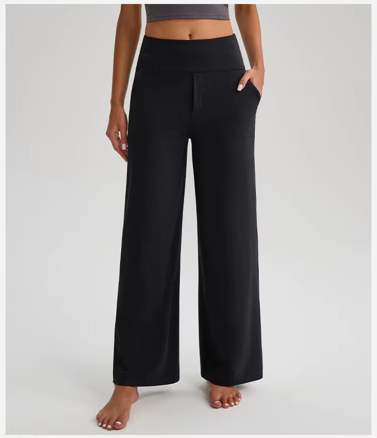 Lacy | High Waist Wide Pants