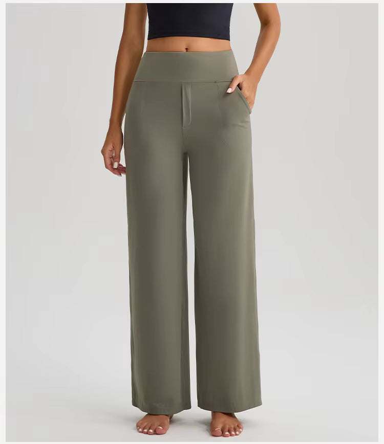 Lacy | High Waist Wide Pants