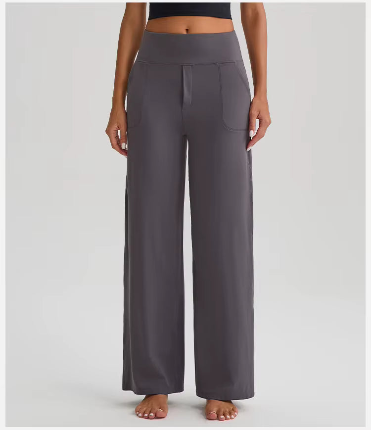Lacy | High Waist Wide Pants