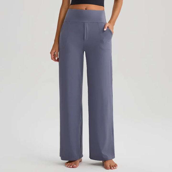 Lacy | High Waist Wide Pants
