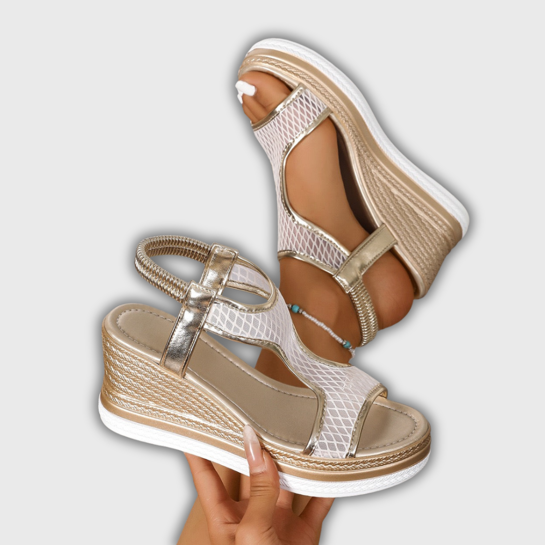 Isabella – Golden Wave Wedges