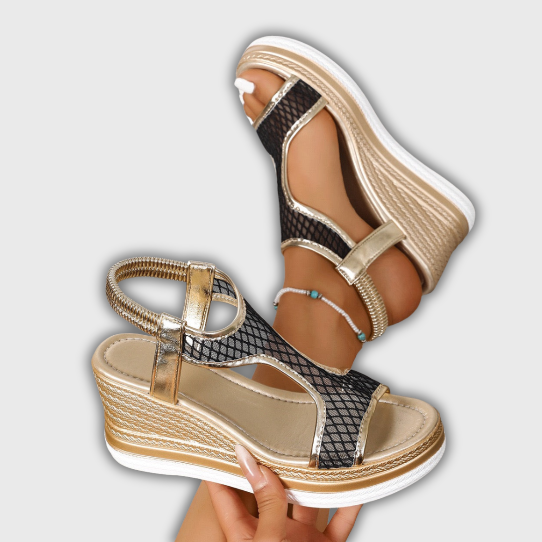 Isabella – Golden Wave Wedges